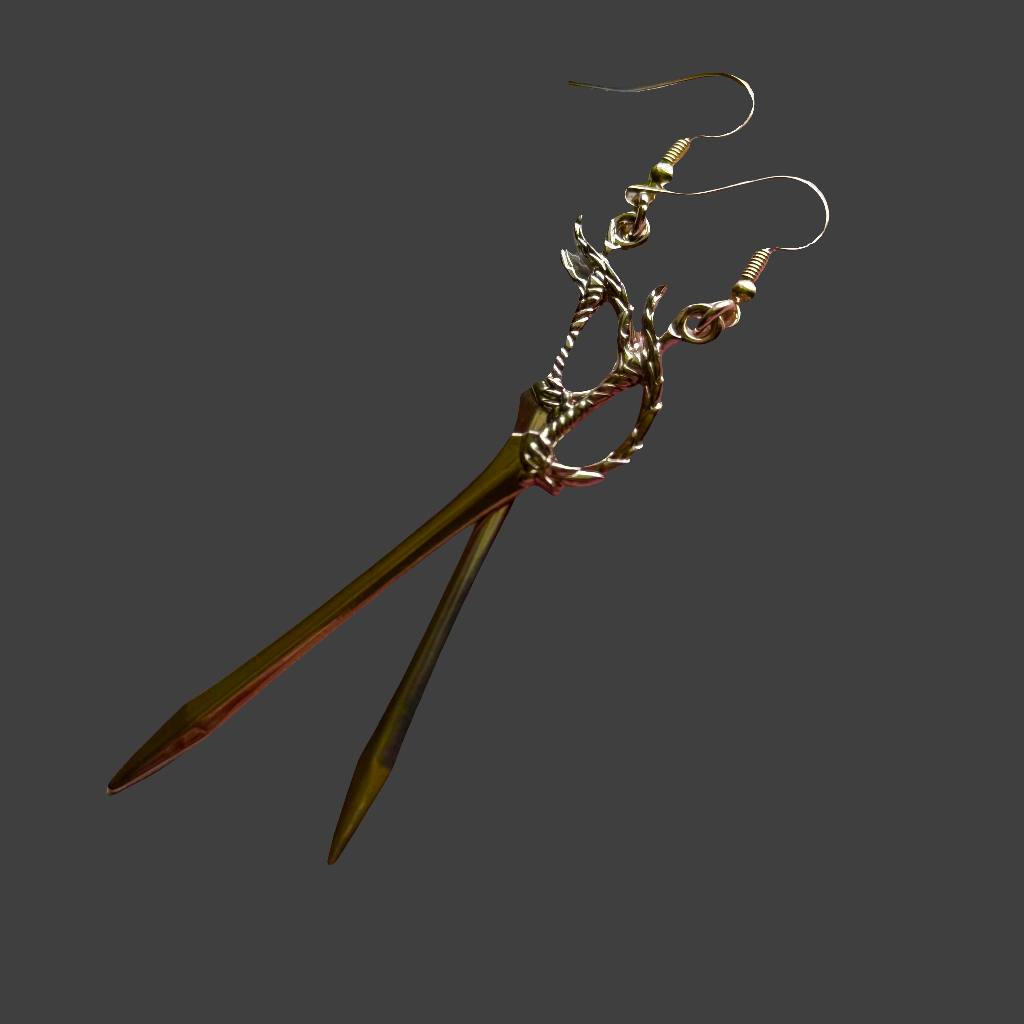 Earrings - Saber