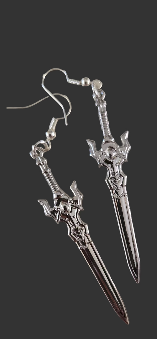 Earrings - Hero's Blade Sword